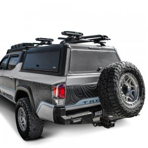 Toyota Tacoma Truck Cap - Westin - EXP - Matte Black